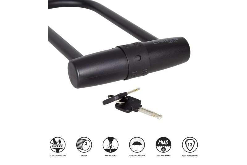 Candado Eltin En U Caiman Lock 170 X 320 Con Sujeción 3 Candado Eltin En U Caiman Lock 170 X 320 Con Sujeción - Imagen 3